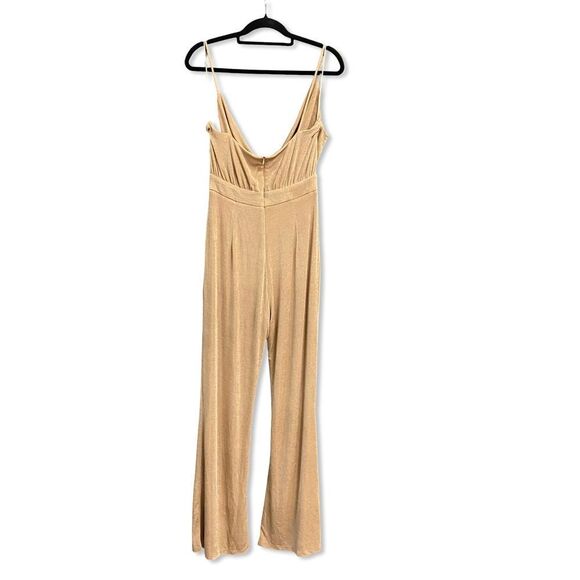 MISHA Moyra Jumpsuit Desert Rose
Tan Draped soft stretch Revolve US 8 - Picture 4 of 11